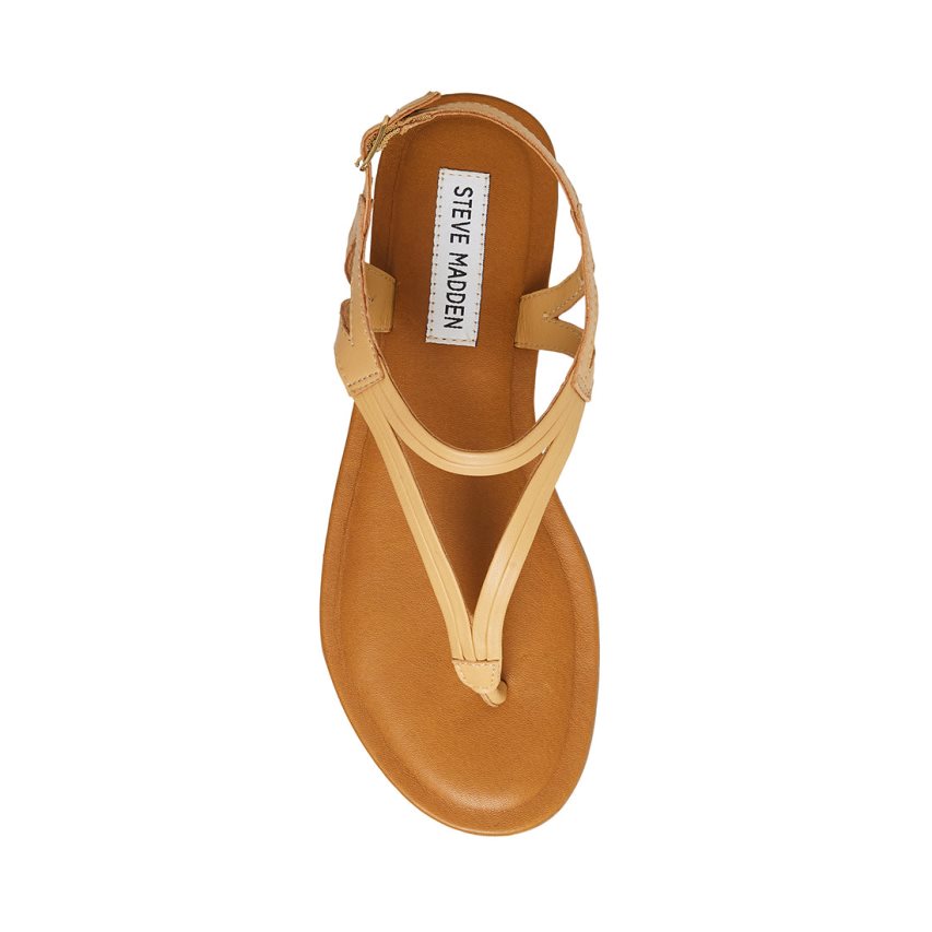 Sandalias Planas Steve Madden Sydney Mujer Beige | ES OX91E6